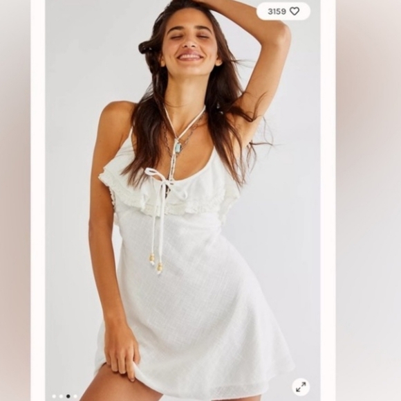 Free People Revolve Love Forever mini dress size M - Picture 2 of 14